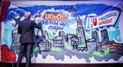 Jan bij de jaaropening 2016-2017