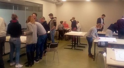 Bijeenkomst van instituutsraad en managementteam van IED over het WBO
