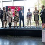Tineke met Jan-Peter Balkenende bij ondertekening intentieverklaring om duurzaamheidsdoellingen VN toe te passen, 26-6-18