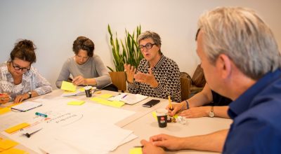 docenten aan tafel