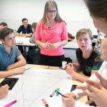 In de klas bij lerarenopleiding