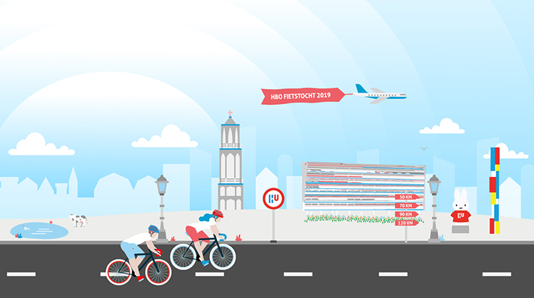graphic hbo fietstocht