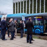 Neuwe e-bus die door vervoerder U-OV is besteld bij leverancier Heuliez. Deze gaat vanaf september 2020 rijden in de stadsdienst Utrecht.