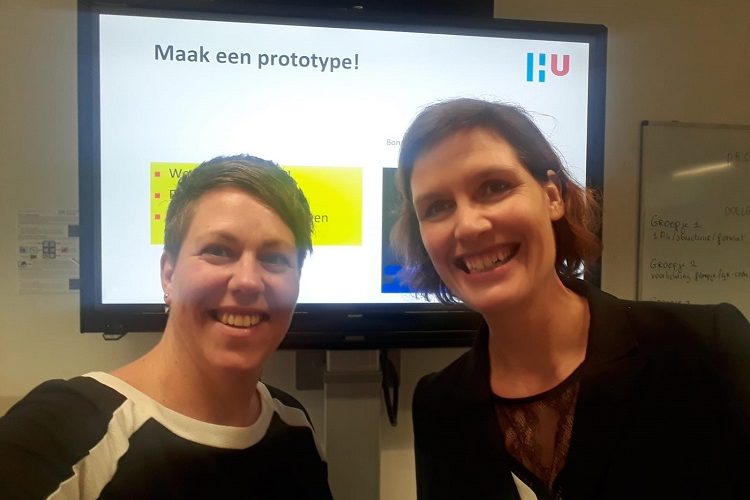 Derkiene van der Ziel en Lilith Brouwer