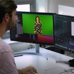 editor aan het werk