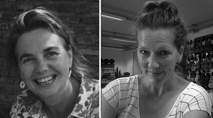 Inge Blauw en Nanda Talsma
