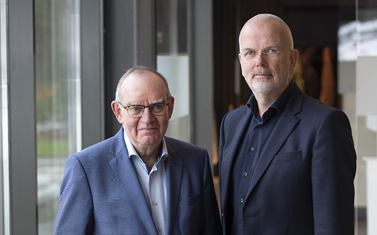 Guus van Montfort en Jan Bogerd