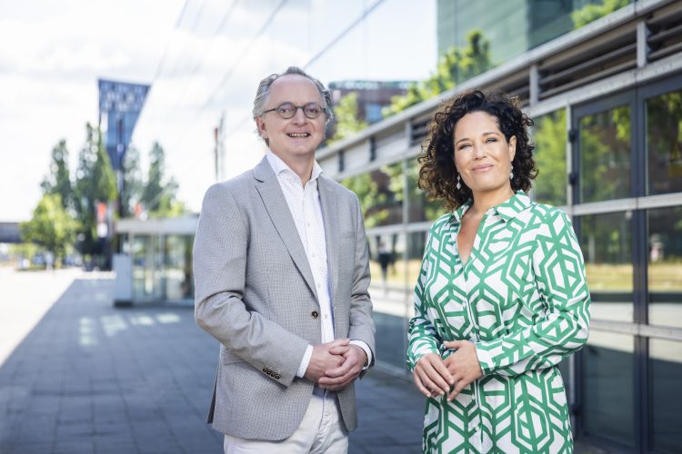 Eva Reuling en Gerard van Assem College van Bestuur Hogeschool Utrecht