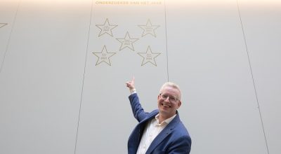 Marc Teunis voor de nieuwe Wall of Fame op HL15